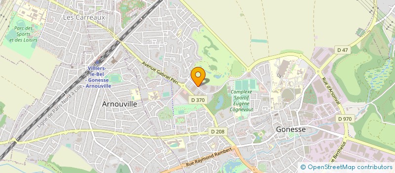 localisation de l'entreprise ARDEX FRANCE à GONESSE
