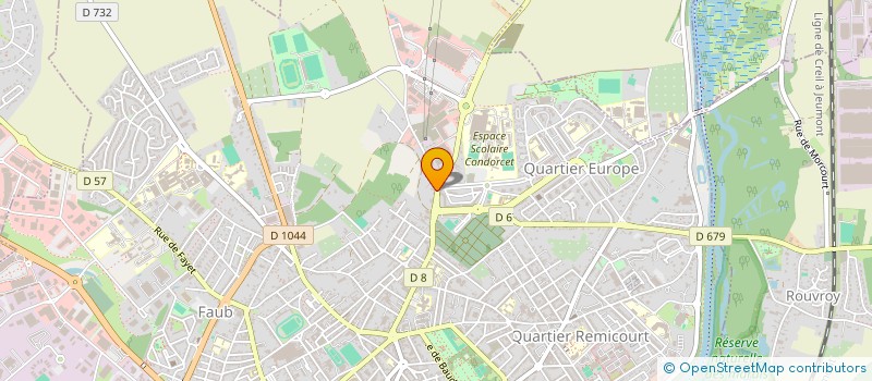 localisation de l'entreprise ARDIL à SAINT-QUENTIN
