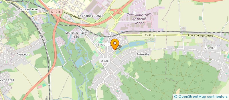 localisation de l'entreprise ARDILA SOLUTIONS  BREUIL-LE-SEC