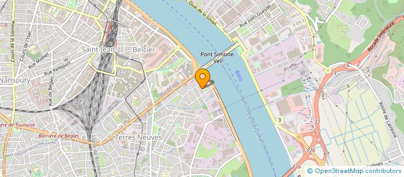 localisation de l'entreprise ARDILOUZE EQUIPEMENTS HOTELIERS à BEGLES