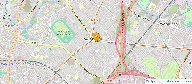 localisation de l'entreprise ARDIMAER SARL à MARCQ-EN-BARŒUL
