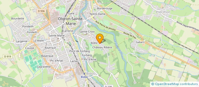 localisation de l'entreprise ARDISHATZ  OLORON-SAINTE-MARIE