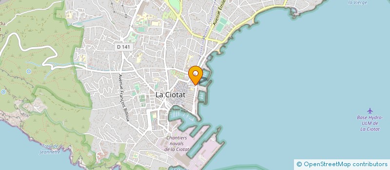 localisation de l'entreprise ARDISSON H THALER JM D'ORSO G  LA CIOTAT