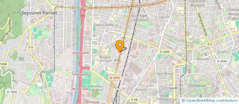 localisation de l'entreprise ARDITO E-COMMERCE à SEYSSINET-PARISET