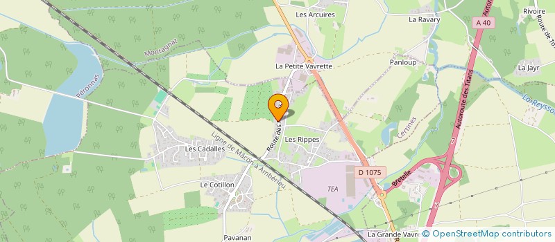 localisation de l'entreprise ARDITO JACQUET à CERTINES