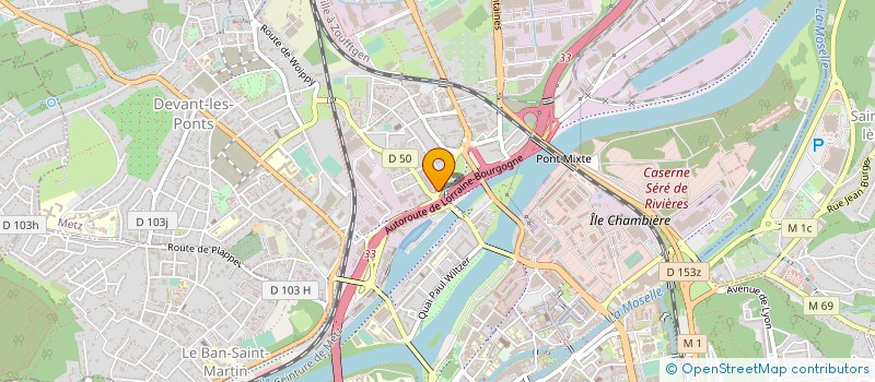 localisation de l'entreprise ARDIZZONE  METZ