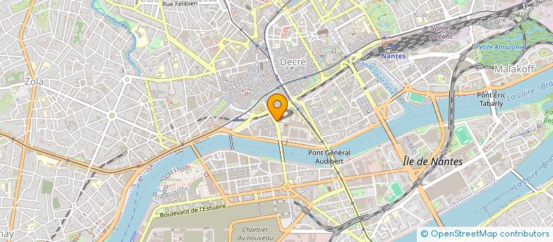 localisation de l'entreprise ARDMS ASSOC REGIO DEVEL MEDECI à NANTES