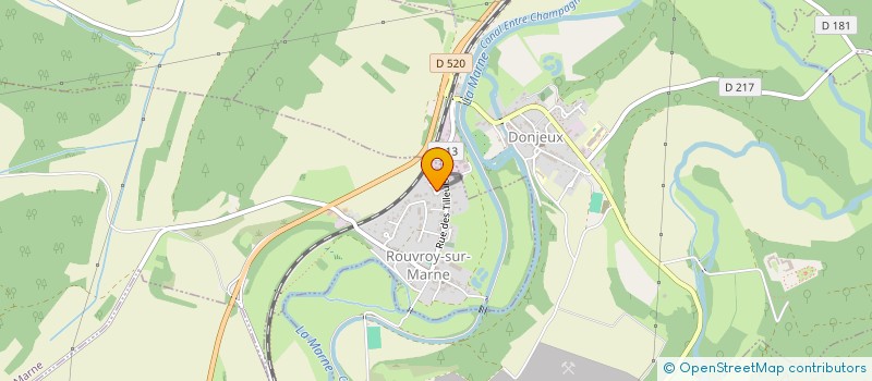 localisation de l'entreprise ARDOIN  ROUVROY-SUR-MARNE