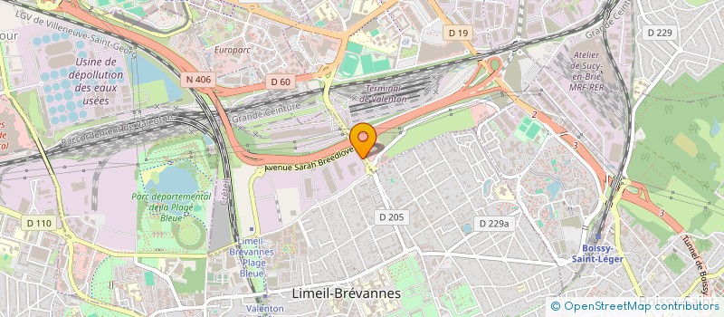 localisation de l'entreprise ARDOINES INDUSTRIE à LIMEIL-BREVANNES