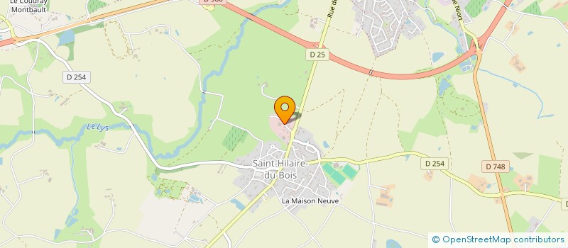localisation de l'entreprise ARDOISE PRO à LYS-HAUT-LAYON