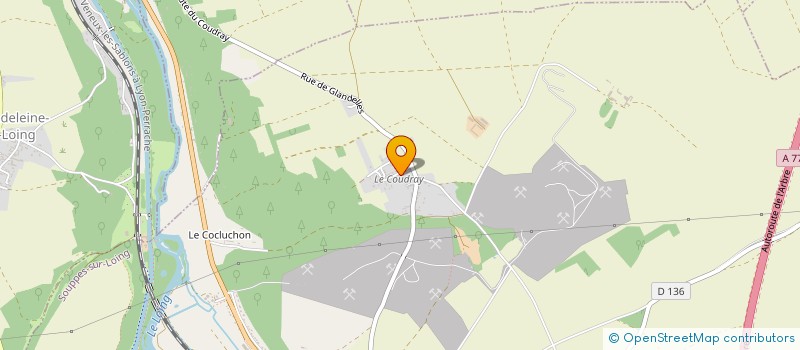 localisation de l'entreprise ARDOIZINC  POLIGNY