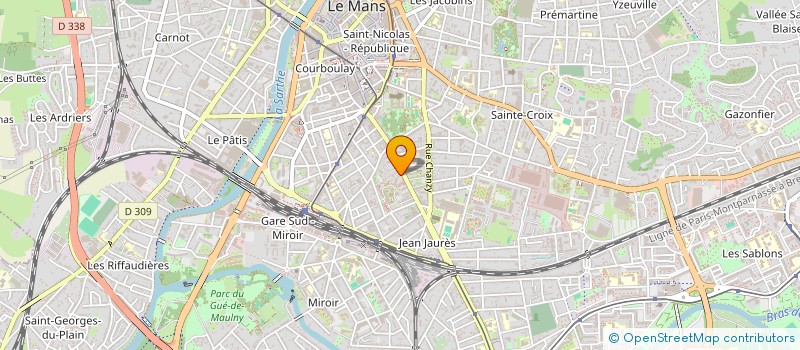localisation de l'entreprise ARDOR à LE MANS