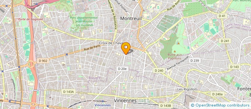 localisation de l'entreprise ARDOSOW COMPANY à MONTREUIL