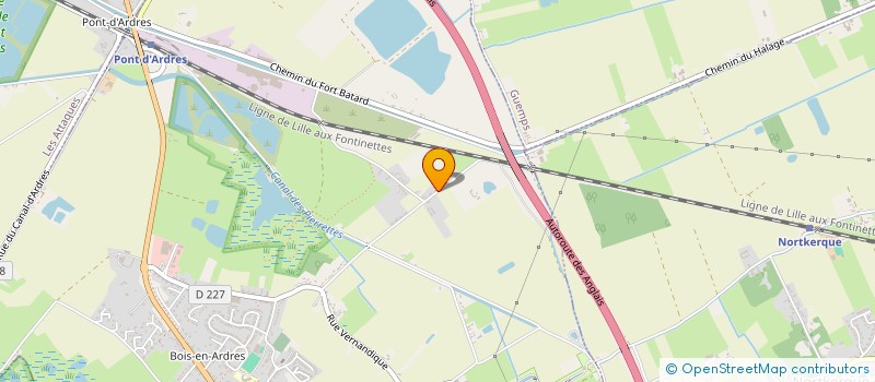 localisation de l'entreprise ARDRESIS ENDUITS  ARDRES