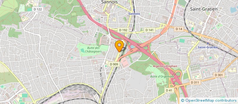 localisation de l'entreprise ARDUBOIS à ARGENTEUIL