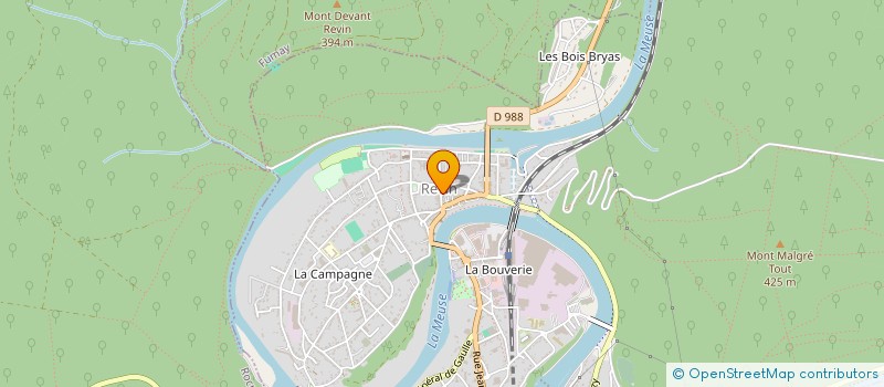 localisation de l'entreprise ARDUINA SERVICES à REVIN