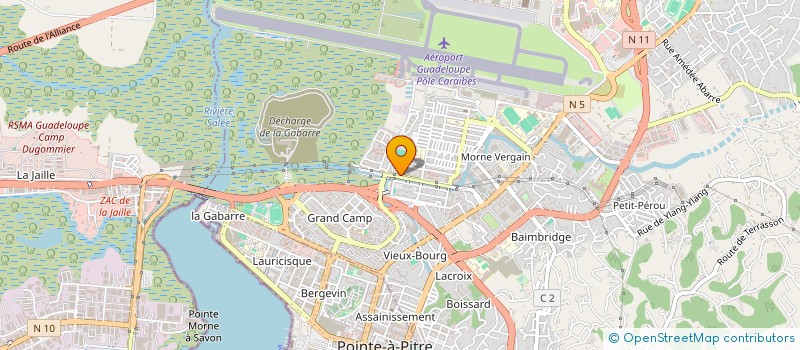 localisation de l'entreprise ARDV SANTE à LES ABYMES