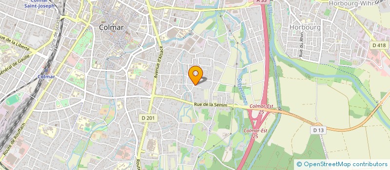 localisation de l'entreprise ARDYNA-MOUROT  COLMAR