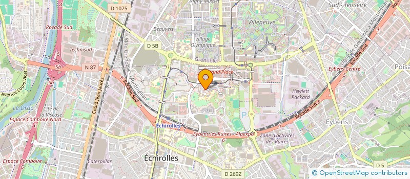 localisation de l'entreprise ARE(ANTICIPATION REACTION ENERGIE)  ECHIROLLES