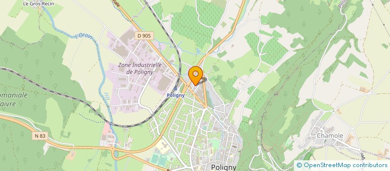 localisation de l'entreprise ARE DE VIE à POLIGNY