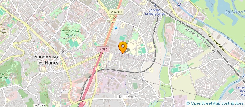 localisation de l'entreprise ARE IMMOBILIER  JARVILLE-LA-MALGRANGE