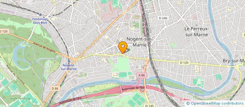 localisation de l'entreprise ARE INVEST  NOGENT-SUR-MARNE