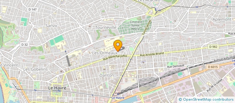 localisation de l'entreprise ARE YOU EXPERIENCING à LE HAVRE