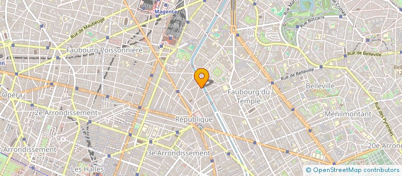 localisation de l'entreprise AREA 17  PARIS