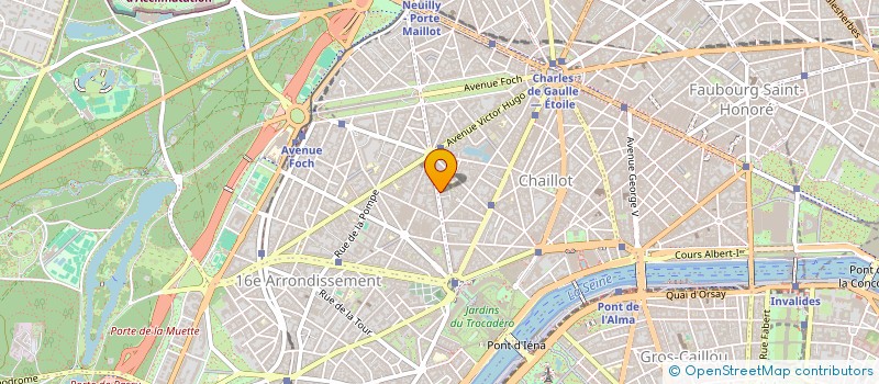 localisation de l'entreprise AREA  PARIS