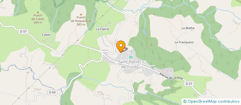 localisation de l'entreprise AREA 52  SAINT-PIERRE-DE-TRIVISY