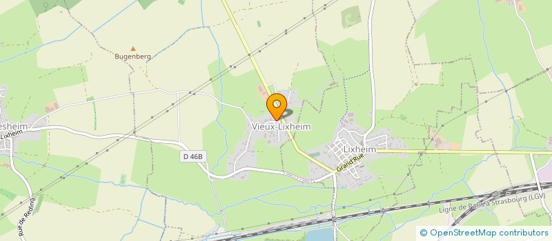 localisation de l'entreprise AREA CONSTRUCTION  VIEUX-LIXHEIM