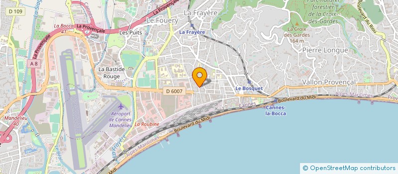 localisation de l'entreprise AREALTY à SAINT-LAURENT-DU-VAR