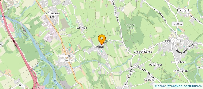 localisation de l'entreprise AREAM  CONTAMINE-SUR-ARVE