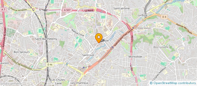 localisation de l'entreprise AREAREL à MARSEILLE