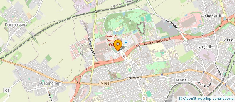 localisation de l'entreprise AREAT à LILLE