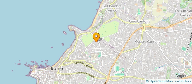 localisation de l'entreprise AREB à BASSUSSARRY