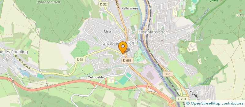 localisation de l'entreprise AREC  LIXING-LES-ROUHLING