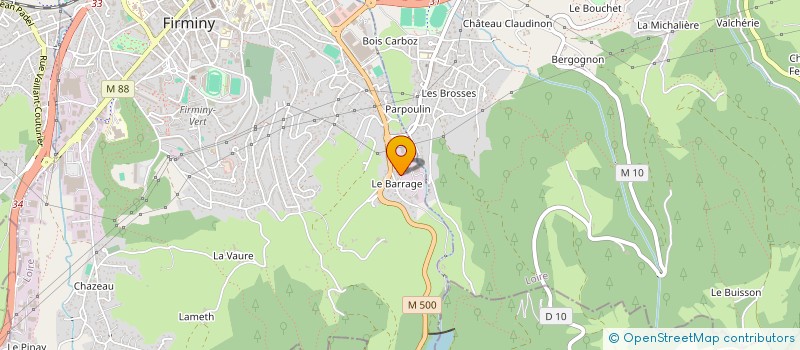 localisation de l'entreprise AREC ARNAUD RECTIFICATION à FIRMINY