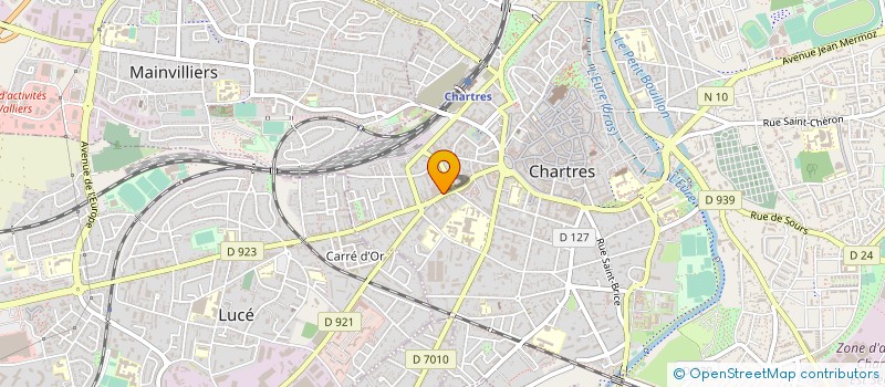 localisation de l'entreprise AREC CONSTRUCTION à CHARTRES