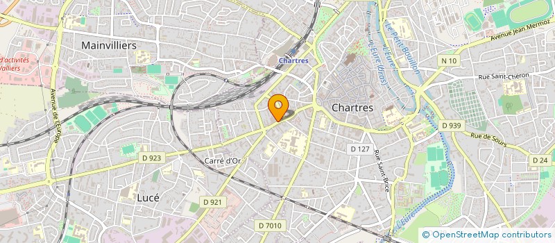 localisation de l'entreprise AREC IMMOBILIER à CHARTRES