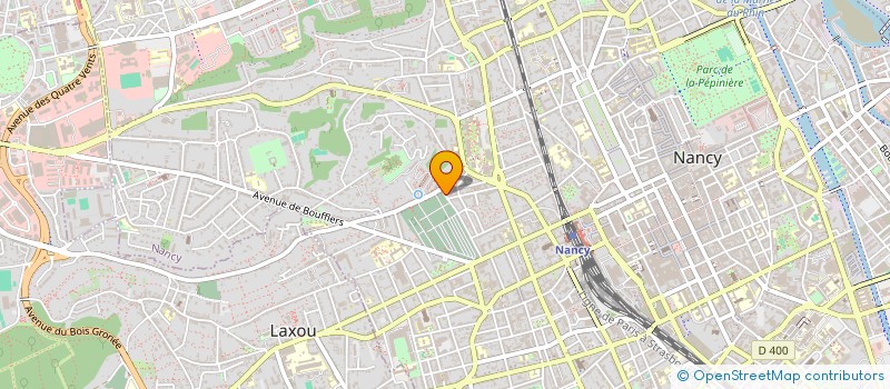 localisation de l'entreprise ARECA ENERGIES à NANCY