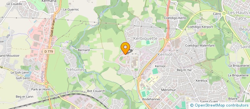 localisation de l'entreprise ARECO à VANNES