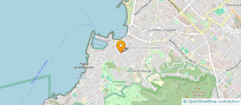 localisation de l'entreprise ARECO ELECTRICITE ET RENOVATION à MARSEILLE