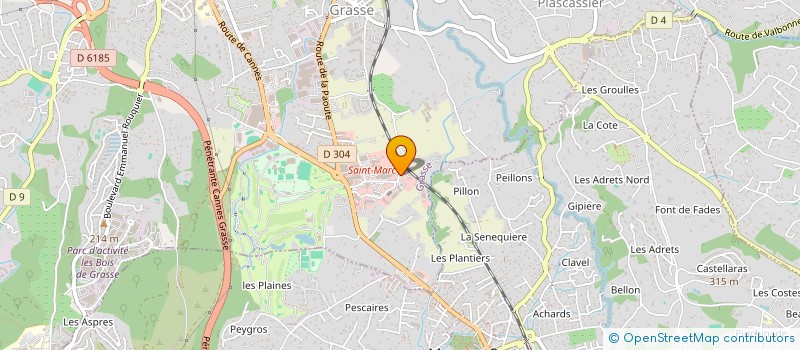 localisation de l'entreprise ARECO FINANCES TECHNOLOGIE - ARFITEC  GRASSE