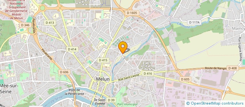 localisation de l'entreprise ARECOM EXPERTISE AUDIT ET CONSEILS à MELUN