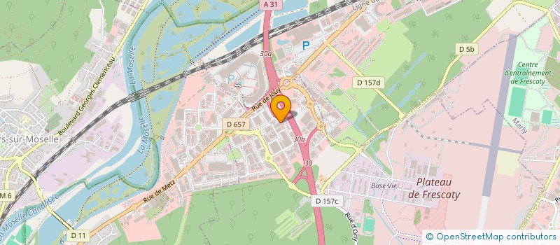 localisation de l'entreprise ARED  AUGNY