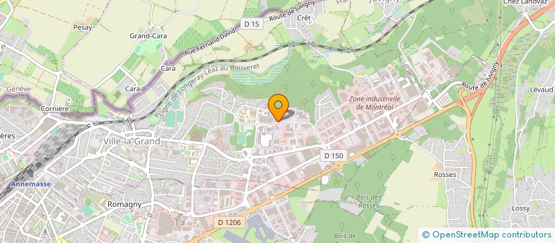 localisation de l'entreprise AREDOX à VILLE-LA-GRAND
