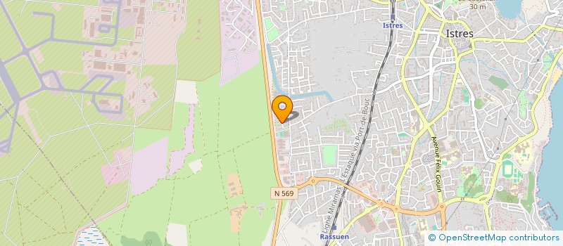 localisation de l'entreprise AREDUO  ISTRES