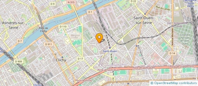 localisation de l'entreprise AREGO MANAGEMENT ET ORGANISATION à CLICHY