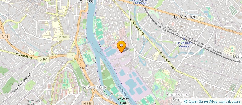 localisation de l'entreprise AREHA à CROISSY-SUR-SEINE